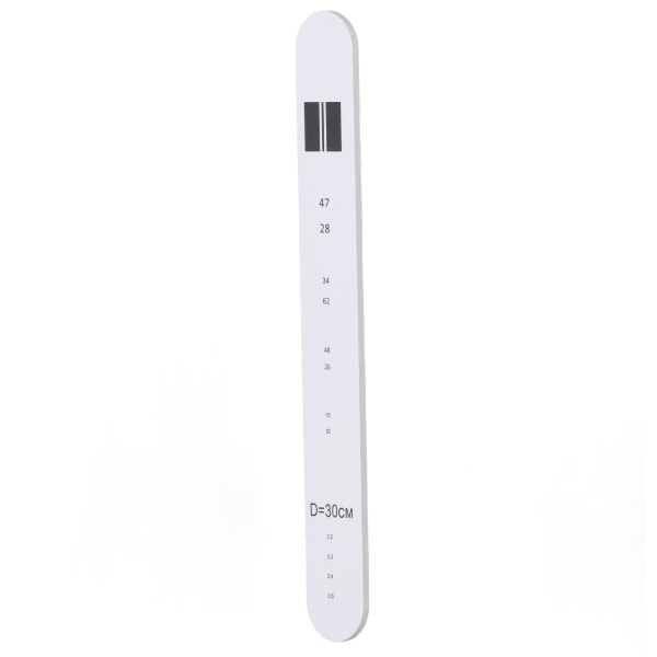 Fixation Stick Vision Tester Profesjonell Kids Bright Color Cartoon Pattern Vision Optometri Test Card