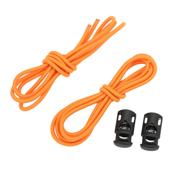 2 STK Elastisk gummi Svømmebrille erstatningssett Dykking Snorkelstropp Snor Justerbar TauOrange
