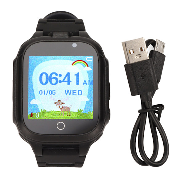 A9 Children's Smartwatch with 1.54in Touch Screen Multifunction Kids Cell Phone Watch for 4 to 12 Kids Birthday