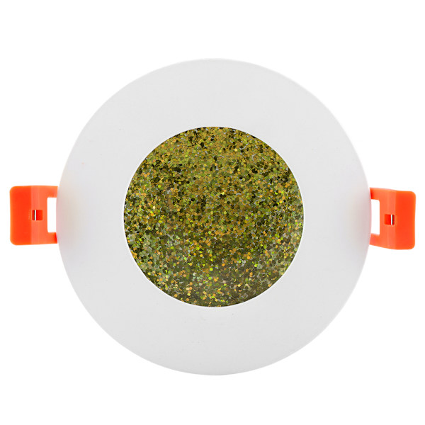 8W Diffus Reflekterande LED-lampa Guld