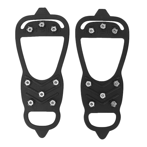 Anti-skli isklemmer Skopigger Stegjern 8 stålpigger Walk Traction Snow Grips(M (3040 størrelse) )