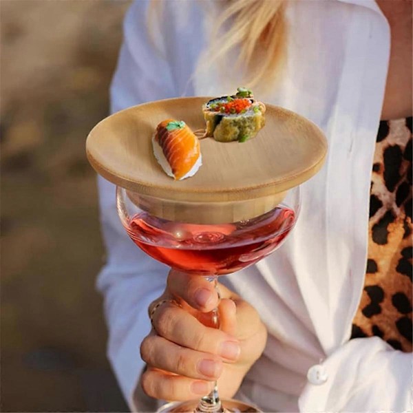 Vinglas Charcuteri Topper til Appetitplader 3 stk