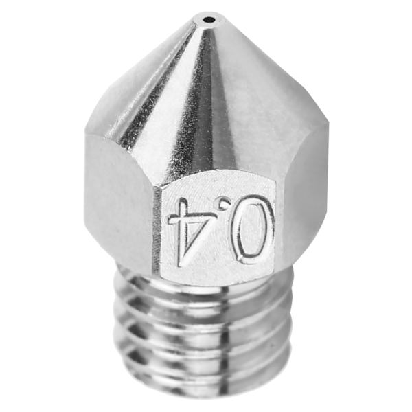 MK8-munstycke 0,4 mm Nickelpläterad mässingsextruder Print 3D-skrivare tillbehör