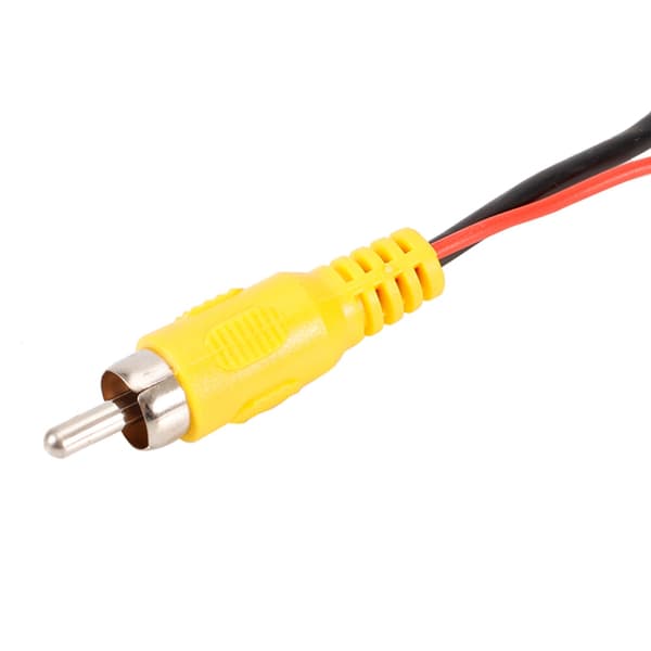 15m RCA til RCA Han til Han AV Audio Video Kabelledning til Bil Bakkamera DVD CD Afspiller TV Boks