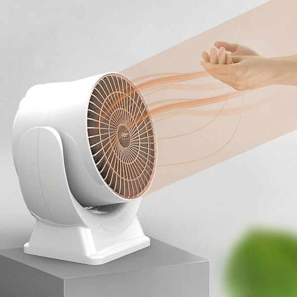 Vifteovn liten solvarmer mini skrivebord liten skrivebordsvarmer hjemmevarme