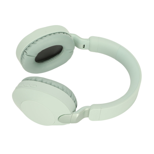 Vikbart Bluetooth-spelheadset Typ C-gränssnitt Trådlöst Bluetooth 5.1 Trådbundet Dubbelläges Stereoheadset med Mikrofon Grön