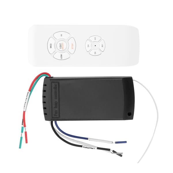 Trådlös intelligent universell takfläktljus fjärrkontroll engelsk version 85V-260V med timerfunktion