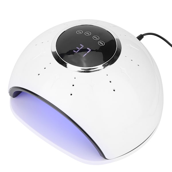 72W LED UV-nagellampa Gel nagellack torktumlare Snabbtorkande nagelkonstmaskin 100-240VEU-kontakt