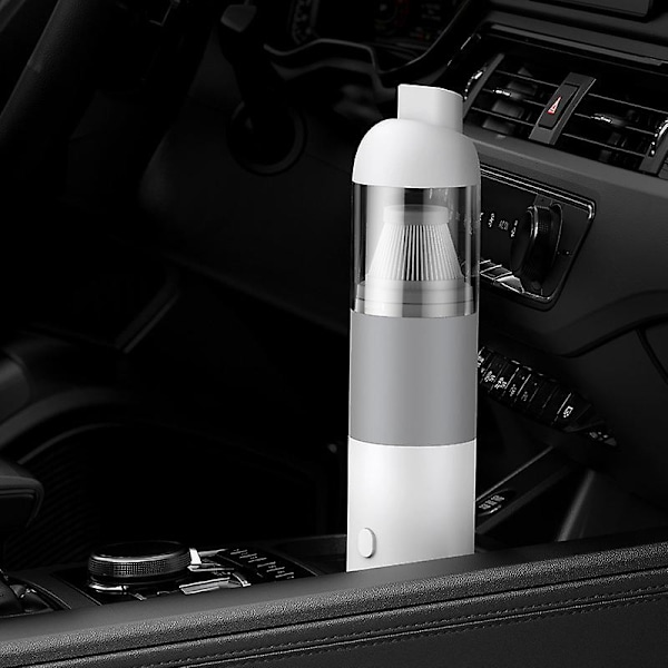 Bærbar 12V Lithium Ledningsfri Bilstøvsuger - Minivacuum & Luftblæser & Håndpumpe