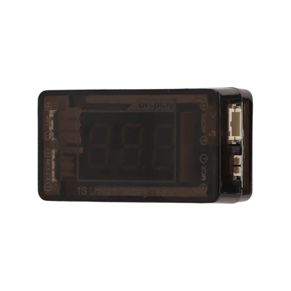 1S Battery Tester Indicator Checker for MOLEX JST MCPX MCX Pluggkontakt Batterispenning