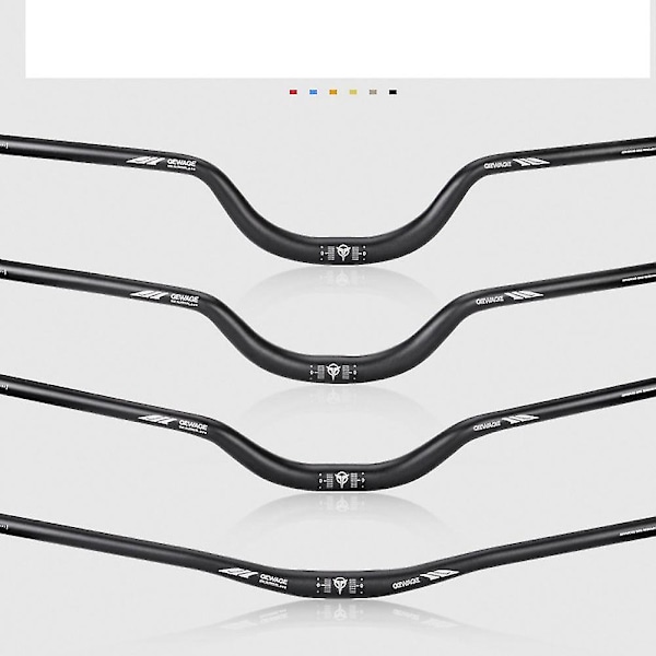 31.8mm Cykelstyr 780mm Cykel Riser Bar Aluminium Legering Mountain Folding Cykelstyr Cycli-B10