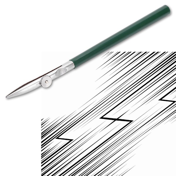 Multi Konstnärer härskarpenna Comic Tool Målning Tillbehör Brevpapper(117 S)