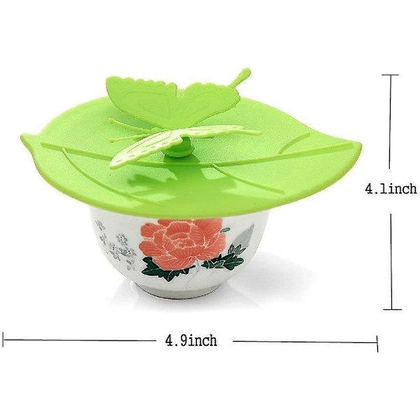Kreativa fjärilsformade silikonkoppar (6 färger)