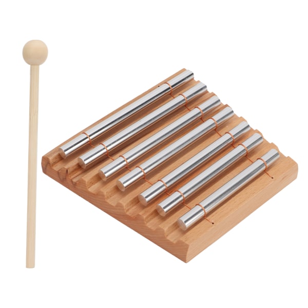 Energy Chime 7 Tone Hand Chimes Percussion Instrument med Mallet til klasseværelsesledelse