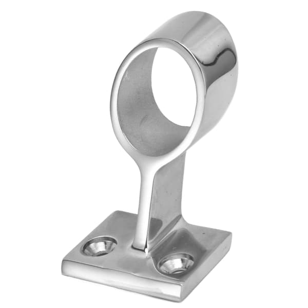 Båd Håndrækværk Base 316 Rustfrit Stål Håndrækværk Fitting 60 Graders Tilbehør til Skib Φ22mm (7/8in)
