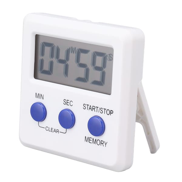 Digital Timer Inlärning Sport Elektronisk Timer Enkel Timer för Hem Kök Träning Lektid