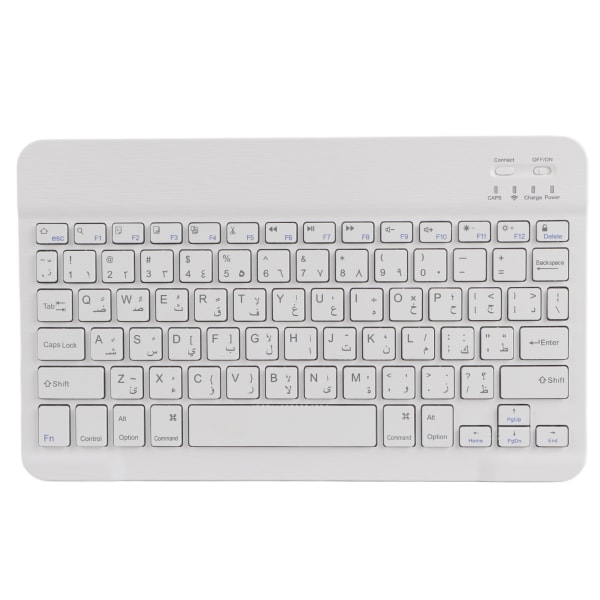 Keyboard 10 Inch UltraThin Wireless for Bluetooth Intelligent Computer Supplies(Arabic )