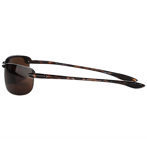 Stilig polariserte bifokale solbriller - Lett unisex design - Svart - 1.00 Tortoise2