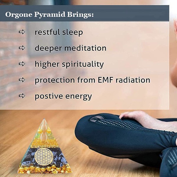 Kristallpyramid Ornament Ametist Peridot Pyramid Energi Generator Pyramid Reiki Balansering Skydd Meditation Hantverk Dekor