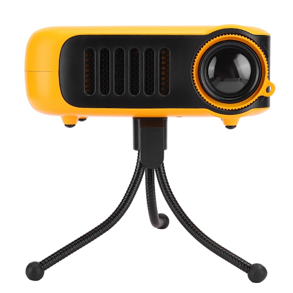 Mini-kannettava projektori Kotiprojektorit 320 x 240 resoluutio 2 tuuman LCD-näytöllä (100-240V) Oranssi Musta AU
