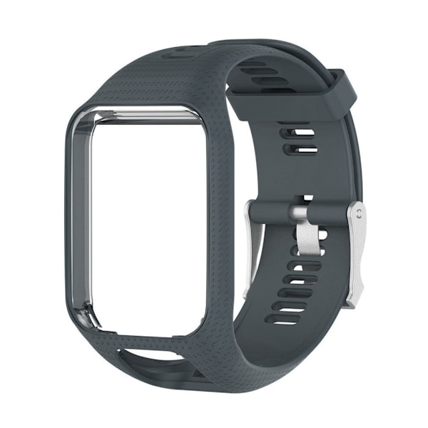 Tomtom Runner Cardio Spark -kellon rannekkeen vaihtoranneke, kuntoilukellon lisäranneke (harmaa)