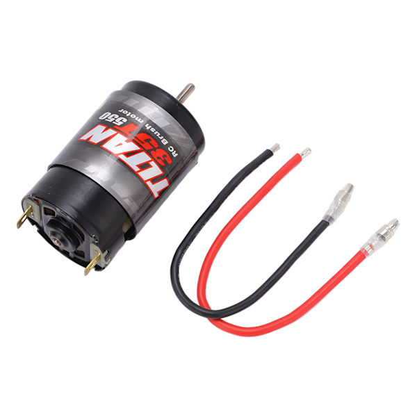 550 Borstad Motor med 320A Tvåvägs Borstad Vattentät ESC- set för RC Rock Crawler Car35T