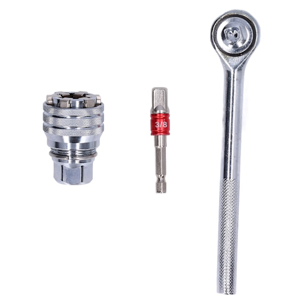 Universal Socket Wrench Tool 10‑19mm Justerbar Skiftenøkkelsett Krom Vanadium Stål for Hjemmeforbedring