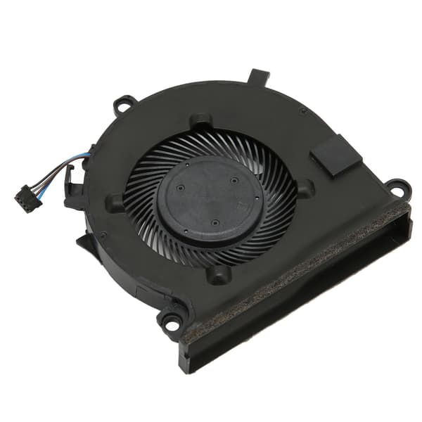CPU-blæser 4-bens stik aluminium ABS DC 5V 0,5A bærbar udskiftningskøleblæsere til HP Pavilion Gaming 15 Ec til 15 Ec0013dx