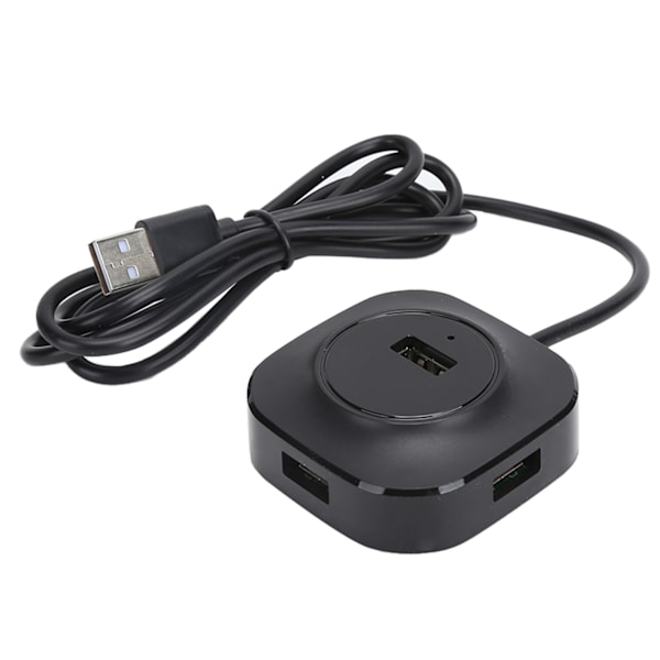 USB-keskitin, 4-porttinen sovitinlaturi, ultraohut datanjakaja PVC:stä flash-kiintolevylle, näppäimistölle 2.0