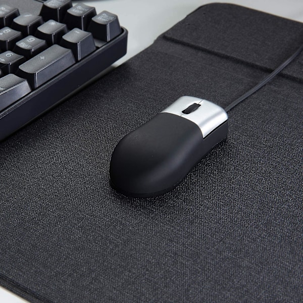 Mini Retraherbar Optisk Reisemus - 3 USB-knapper for PC - Svart
