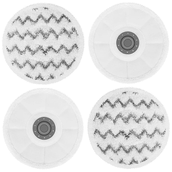 4 stk. moppeputer for SmartSteam Scrubbing dampmoppepute