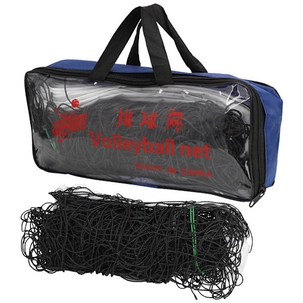 Standard Beach Volleyball Net Professionel Dækket Kant Stål Wire Reb Træningsnet
