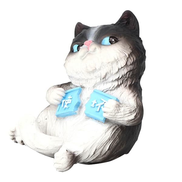 Mini simulering katt dyremodell mikrofigur leker gave til kake bil dekor