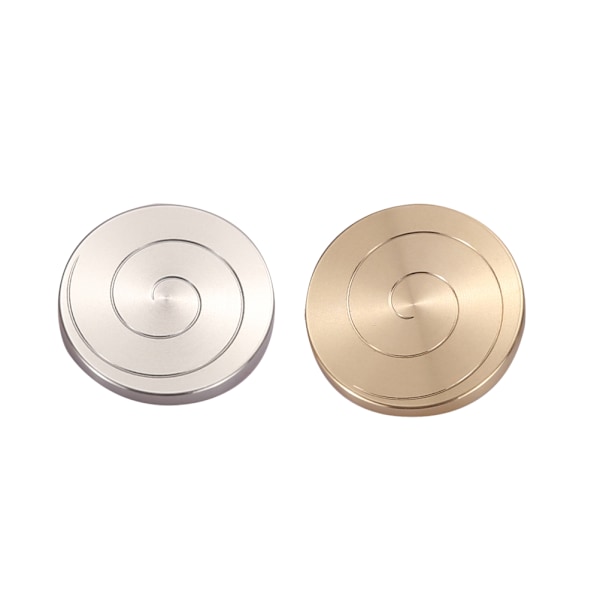 Spinning Desk Toy Metal Flowing Spiral Coin Decompression Desktop Coin