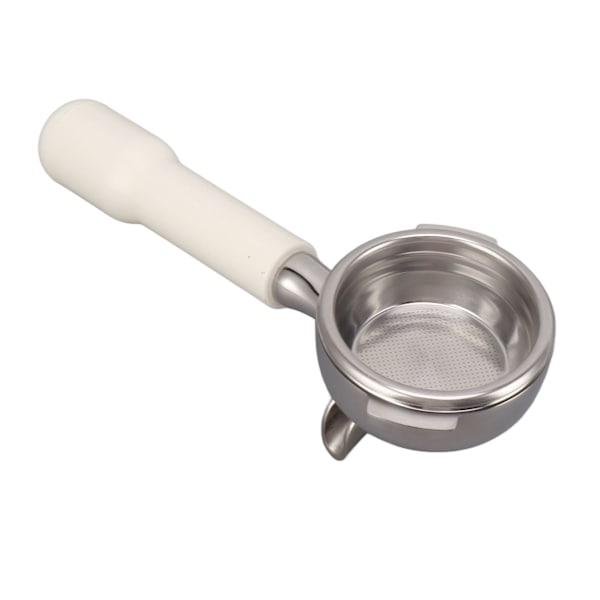 58mm Portafilter Ruostumaton teräs 2 korvaa Irrotettava suodatinpidike Portafilter Nuova kahvikoneen varaosa Valkoinen