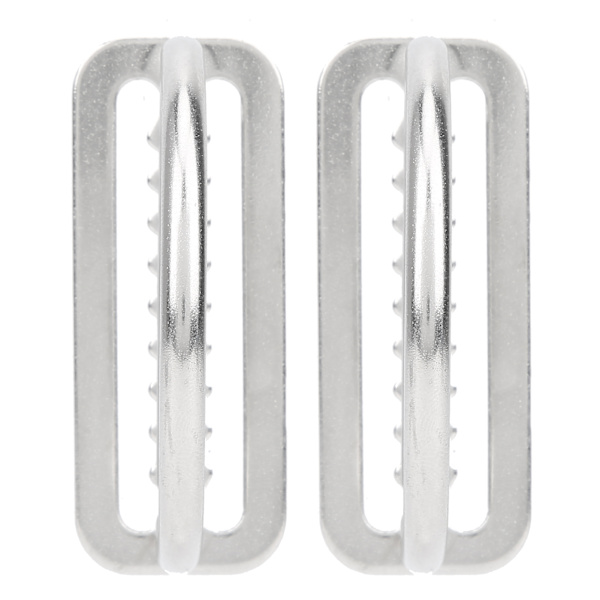 2 stk 304 rustfritt stål D-ring dykkerbelte spenne vannsport dykkervektbelte holder spenne