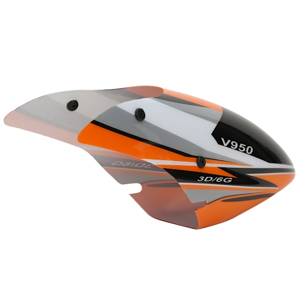Head Shell RC Upgrade Part Replacement Accessory Passform för WLtoys V950 RC Aircraft