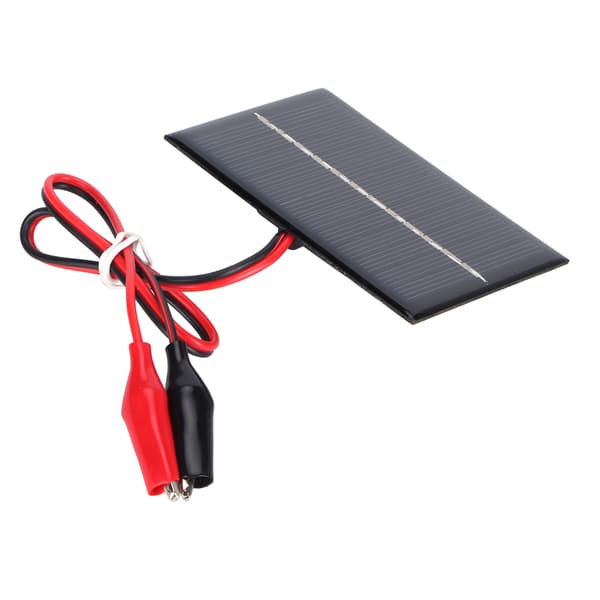 0.6W 6V Solpanel Modul Portabel DIY Polysilikon Solladdare för Leksaker Lampor 3.7V Batteri