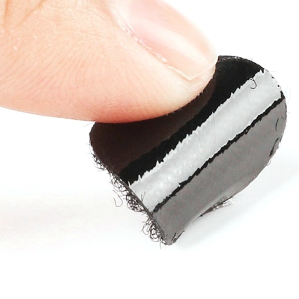 100 kpl Sticky Back Coins Sticky Dots -vedenpitävät koukku- ja silmukkapisteet liimalla