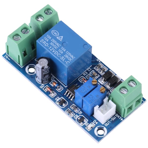 12V Opbevaringsbatteri Beskyttelseskort Underspænding Automatisk Tænd/Sluk Controller Modul