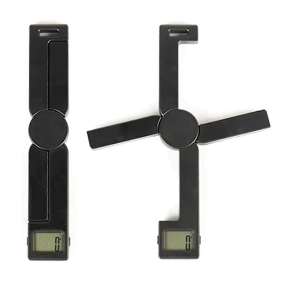 Kompakt Hopfällbar Digital Köksvåg, Högprecisions Hopfällbar Portabel Matvåg med Lättläst LCD-Display, Automatisk Avstängning och Tareringsfunktioner, M