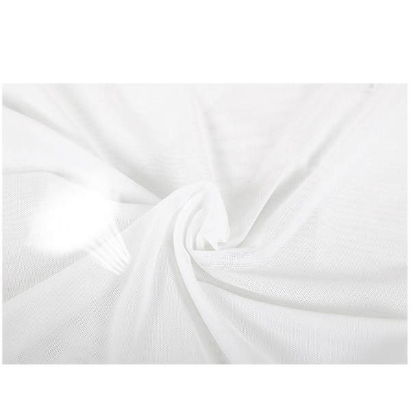 Herr Slimming Body Shaper Nylon Andningsbar Bekväm Slankare Kompressionsväst Topp Vit XXL