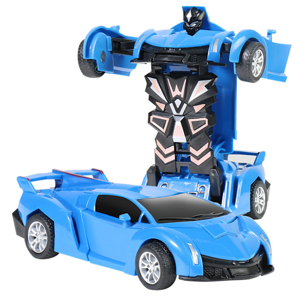 Deformasjon Robotbil Leke Barn Kollisjon Deformasjon Liten Robotbil Barn Gutt Bursdagsgave