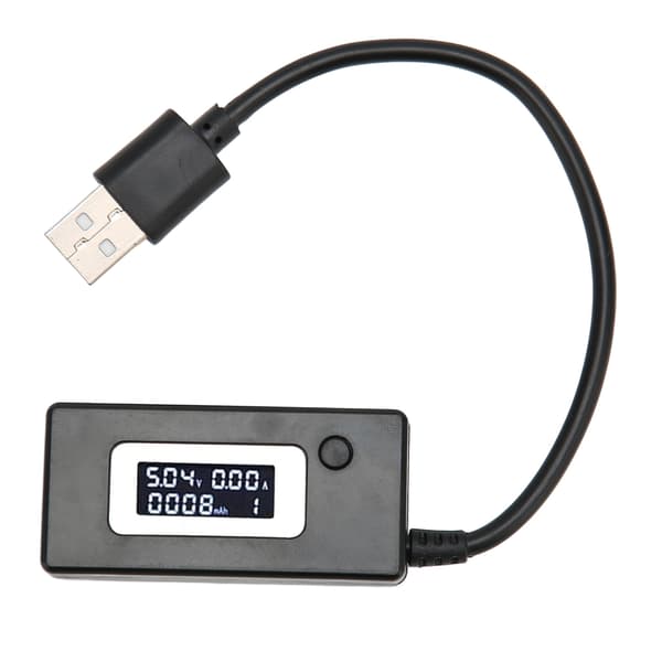 USB spenning strømtester LCD-skjerm 50mA-3500mA USB multimeter 3-15V 0.05A-3.50A