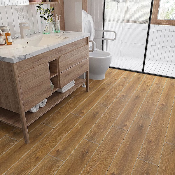Nimi PVC-kivi- ja muovilattian tekniset tiedot: Pituus 914,4 mm × Leveys 152,4 mm × Paksuus 1,8 mm 7 kpl