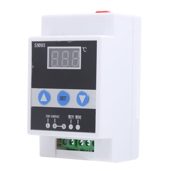 TMC‑6000 Temperaturregulator Digital Temperaturkontroll Regulator Termostat 110‑240V