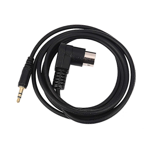 Bil 3,5 mm AUX-ingång Adapter Ljudkabel Mini AUX 8-Pin M-BUS CD-växlarkabel kompatibel med Guldplugg