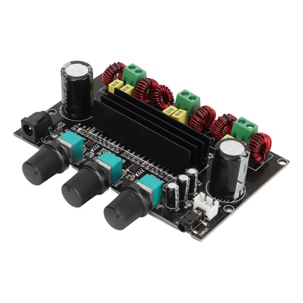 Digital effektförstärkarkort 80W+80W+100W 2.1-kanals effektförstärkarkort för DIY-högtalare DC12‑26V