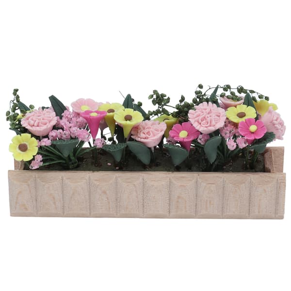 Dukkehus Blomster Have DIY Miniature Mini Dukkehus Grønt Møbler Tilbehør Lade Som Om Legetøjsblomster