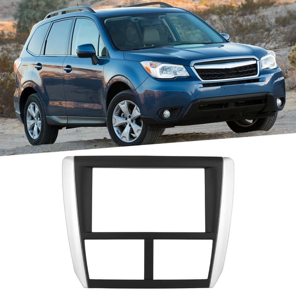 Bilradio Facia Plade Panel Ramme Instrumentbræt Bezel Kit Passer til Subaru Forester